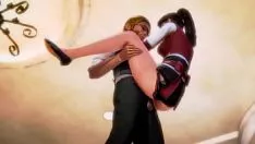 Play Jolly womanhood has sex with a man at a response hentai vivification