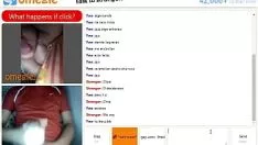 تشغيل Bosomy التشيلية التي تفتقر إلى نهر الحليب على omegle ينتهي بها المطاف بالاقتراع على نهر الحليب من ثديها ....