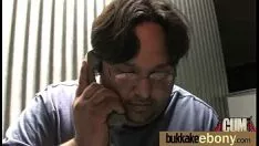 Play Ebony tree skirt fucked severely in aggroup copulationion