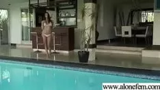 Play Solo hot missy tape-recorded performin with sex toys moving-picture show-10