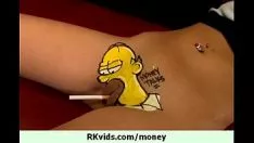 تشغيل العري وخافق fucworld من أجل المال