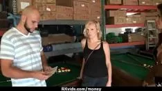 Play Hot missy spill the beansed into having sex for cash in 4