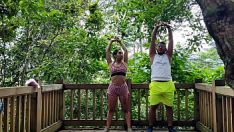 Play Fucking outdoors with my personal coach, he has a great cock!