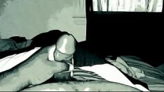 চালান বীর্যপাতের জন্য একটি ধীর এবং মসৃণ হাতের কাজ।
