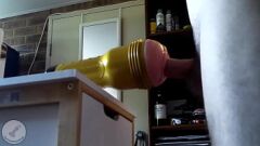 Jouer Australian Solo Male Fleshlight Fuck: Cum Load!