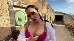 Jouer Teen latina forcé de se masturber à l'extérieur par petit ami - vrai porno amateur
