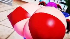 再生 モリガンのフロントとバントがimbapoviによって拡大