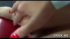 Play Briljant lesbo baby gets cut kitty-cat toyed with 2 toys